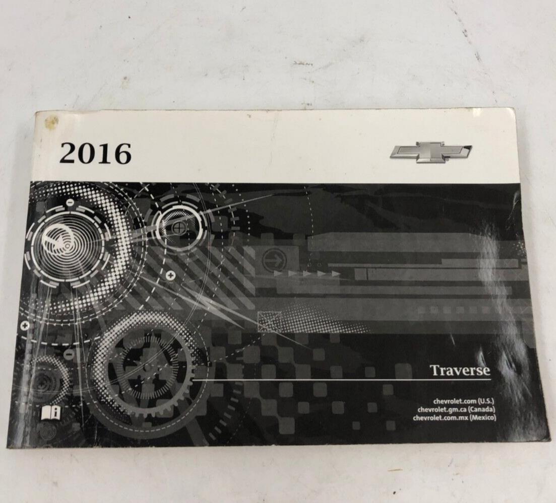 2016 Chevrolet Traverse Owners Manual OEM B04B06005