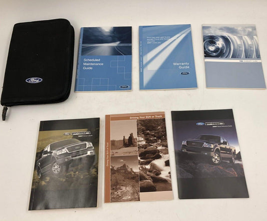 2007 Ford F-150 Owners Manual Set with Case OEM G02B08005