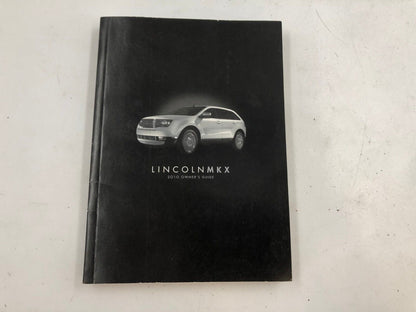 2010 Lincoln MKX Owners Manual Set with Case OEM G02B08006