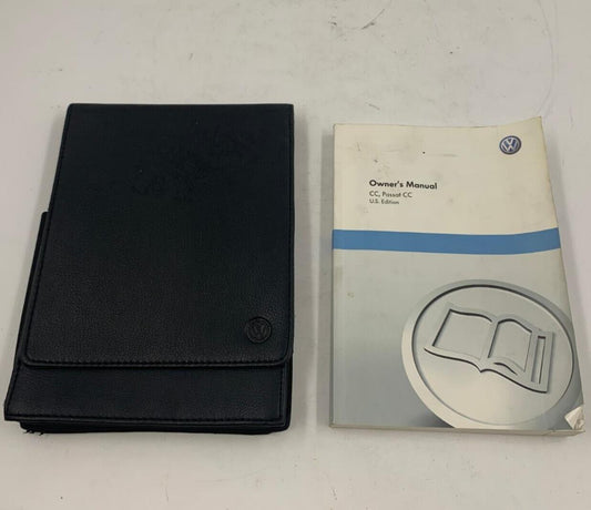 2010 Volkswagen Passat CC Owners Manual with Case OEM E04B07068