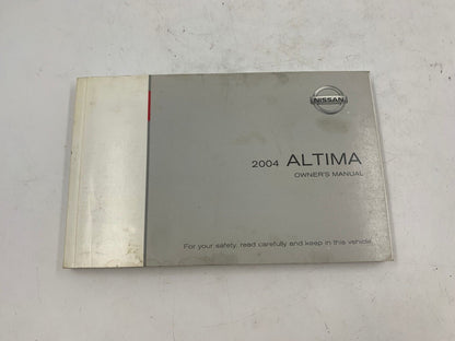 2004 Nissan Altima Owners Manual Set OEM F01B26057