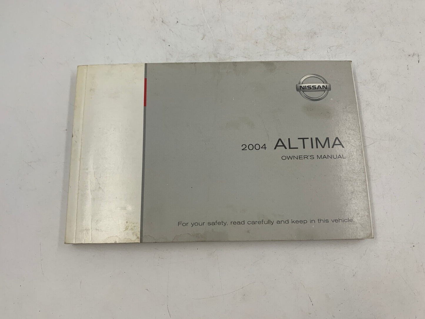 2004 Nissan Altima Owners Manual Set OEM F01B26057