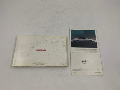 2004 Nissan Altima Owners Manual Set OEM F01B26057