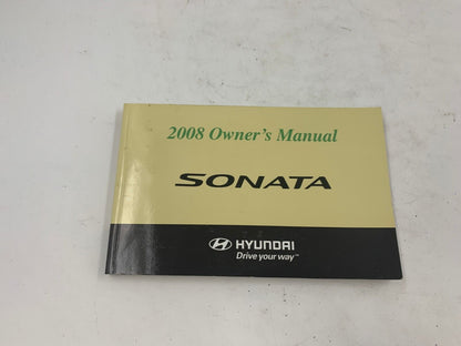 2008 Hyundai Sonata Owners Manual OEM F01B26060