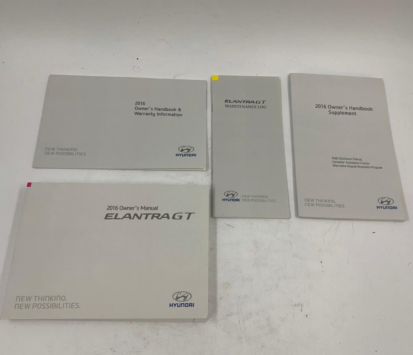 2006 Hyundai Elantra GT Owners Manual Set OEM E01B56001