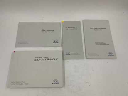 2006 Hyundai Elantra GT Owners Manual Set OEM E01B56001