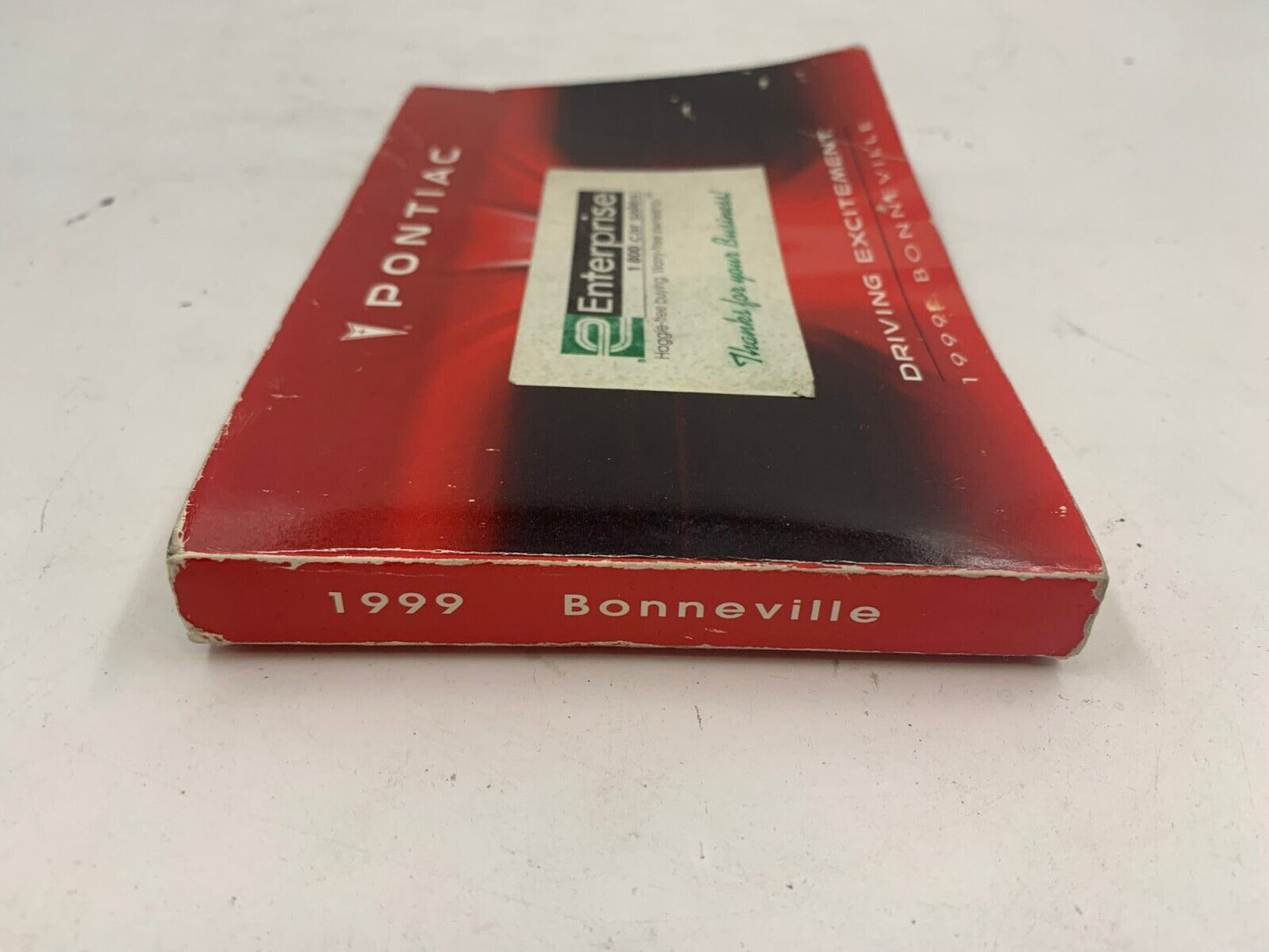 1999 Pontiac Bonneville Owners Manual OEM E01B56002