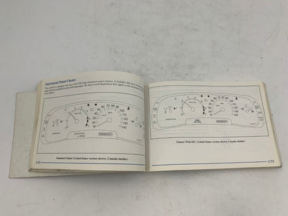 1998 Buick Park Avenue Owners Manual OEM F04B35009