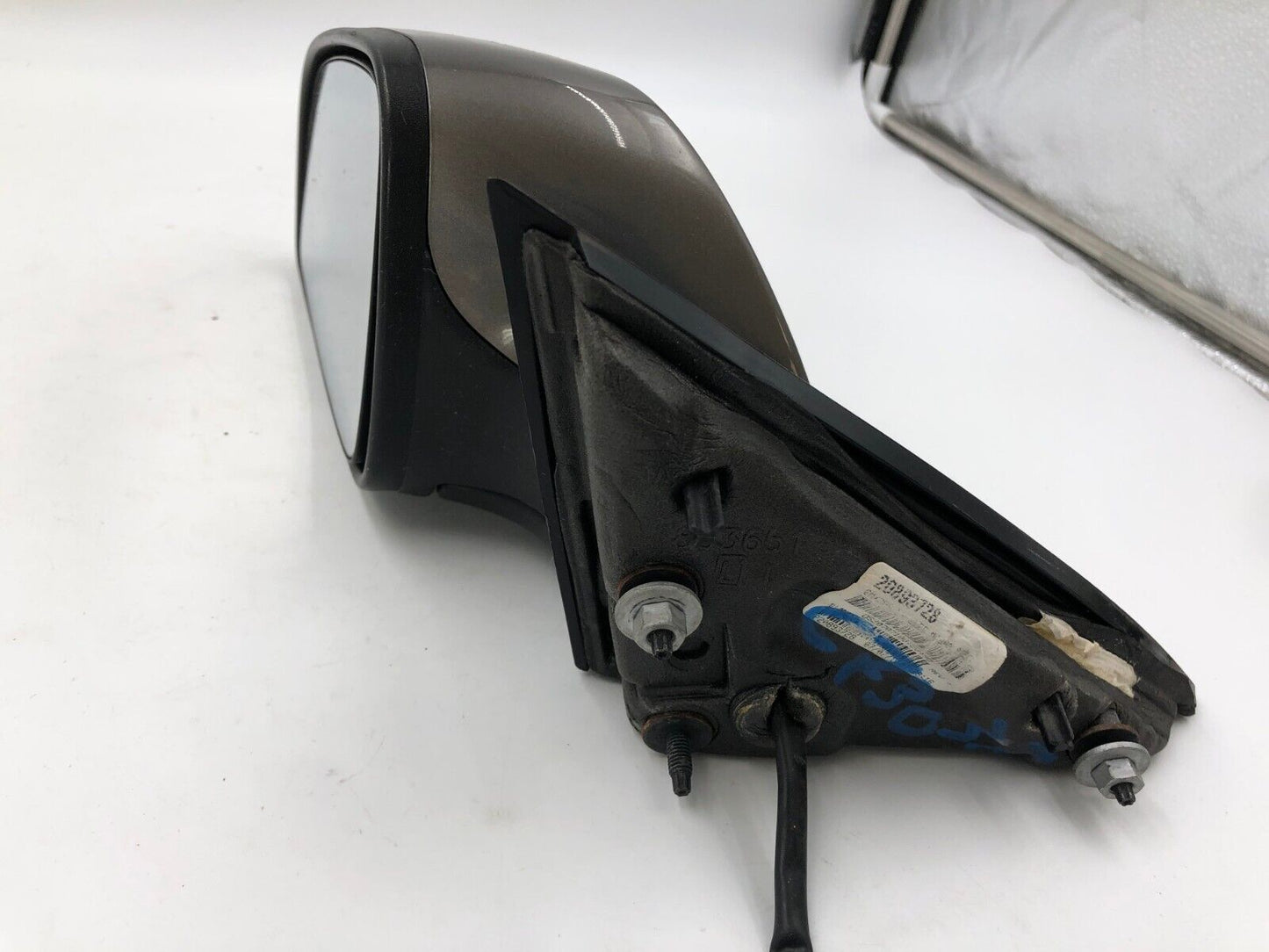 2008-2012 Chevrolet Malibu Driver Side View Power Door Mirror Gray OEM D01B35027