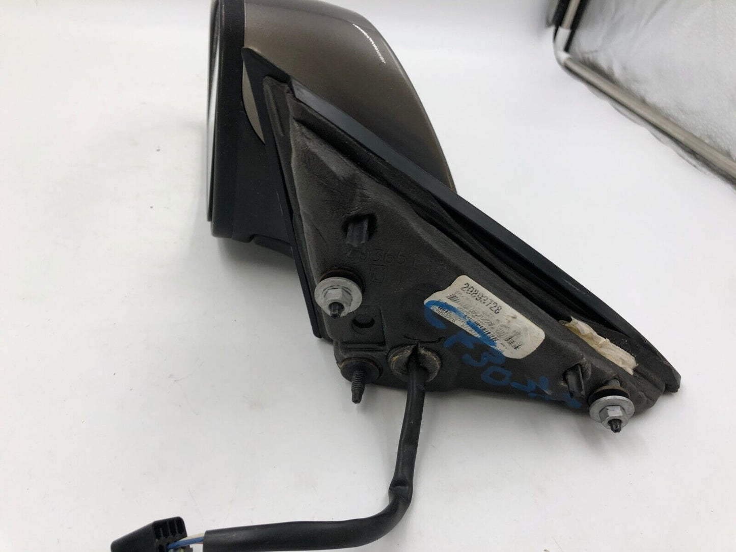 2008-2012 Chevrolet Malibu Driver Side View Power Door Mirror Gray OEM D01B35027