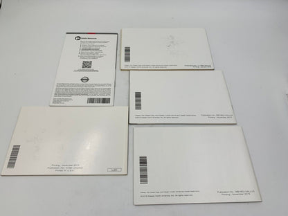 2016 Nissan Sentra Owners Manual Set with Case OEM A01B14038