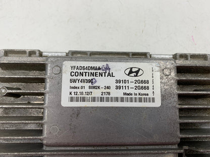 2011-2014 Hyundai Sonata Engine Control Module Unit ECU ECM OEM A02B22043