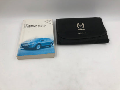 2011 Mazda CX-9 CX9 Owners Manual Set with Case OEM D04B56053