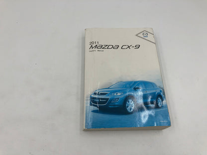 2011 Mazda CX-9 CX9 Owners Manual Set with Case OEM D04B56053