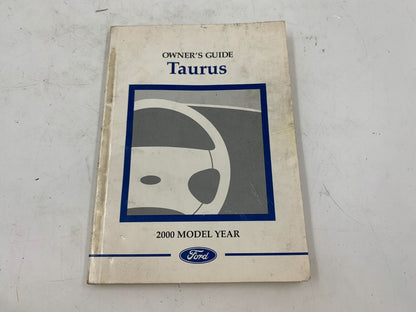 2000 Ford Taurus Owners Manual Handbook OEM D04B56055