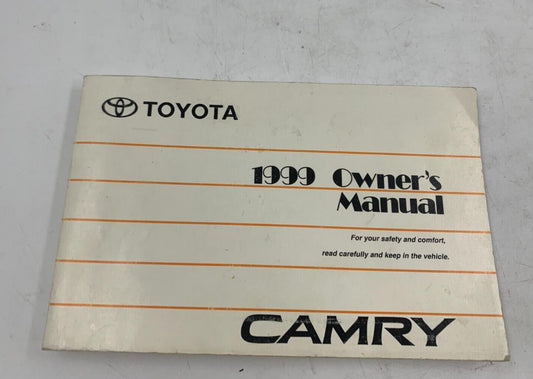 1999 Toyota Camry Owners Manual OEM D04B56056