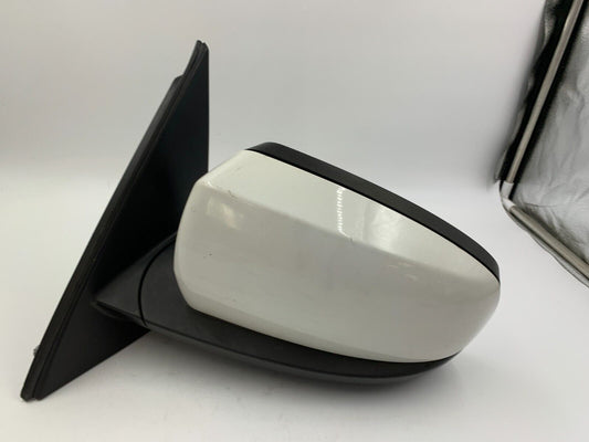 2011-2013 BMW X5 Driver Side View Power Door Mirror White OEM G02B37060