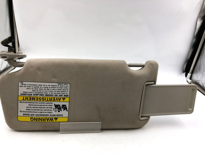 2010-2014 Subaru Legacy Passenger Sun Visor Sunvisor Gray Illuminated C02B31061