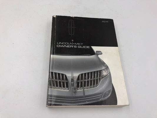 2012 Lincoln MKT Owners Manual OEM D04B15035