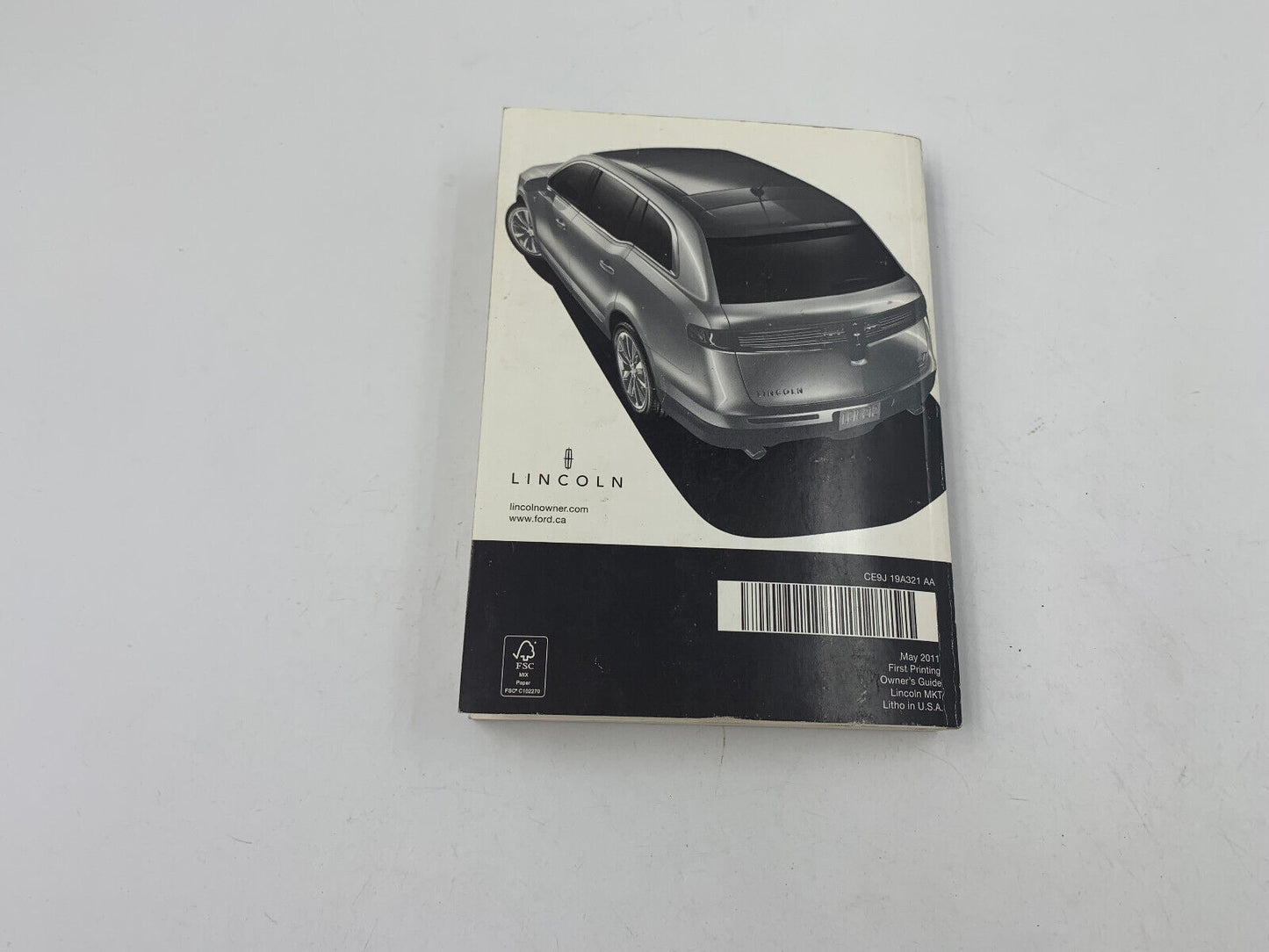 2012 Lincoln MKT Owners Manual OEM D04B15035