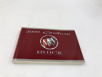 2000 Buick Century Owners Manual OEM E04B18080