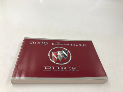 2000 Buick Century Owners Manual OEM E04B18080