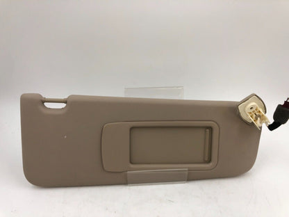 2010-2016 BMW 535i Passenger Sun Visor Sunvisor Beige Illuminated OEM B02B32031