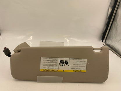 2010-2016 BMW 535i Passenger Sun Visor Sunvisor Beige Illuminated OEM B02B32031