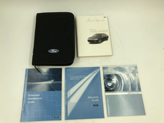 2008 Ford Taurus Owners Manual Set with Case OEM B02B35002