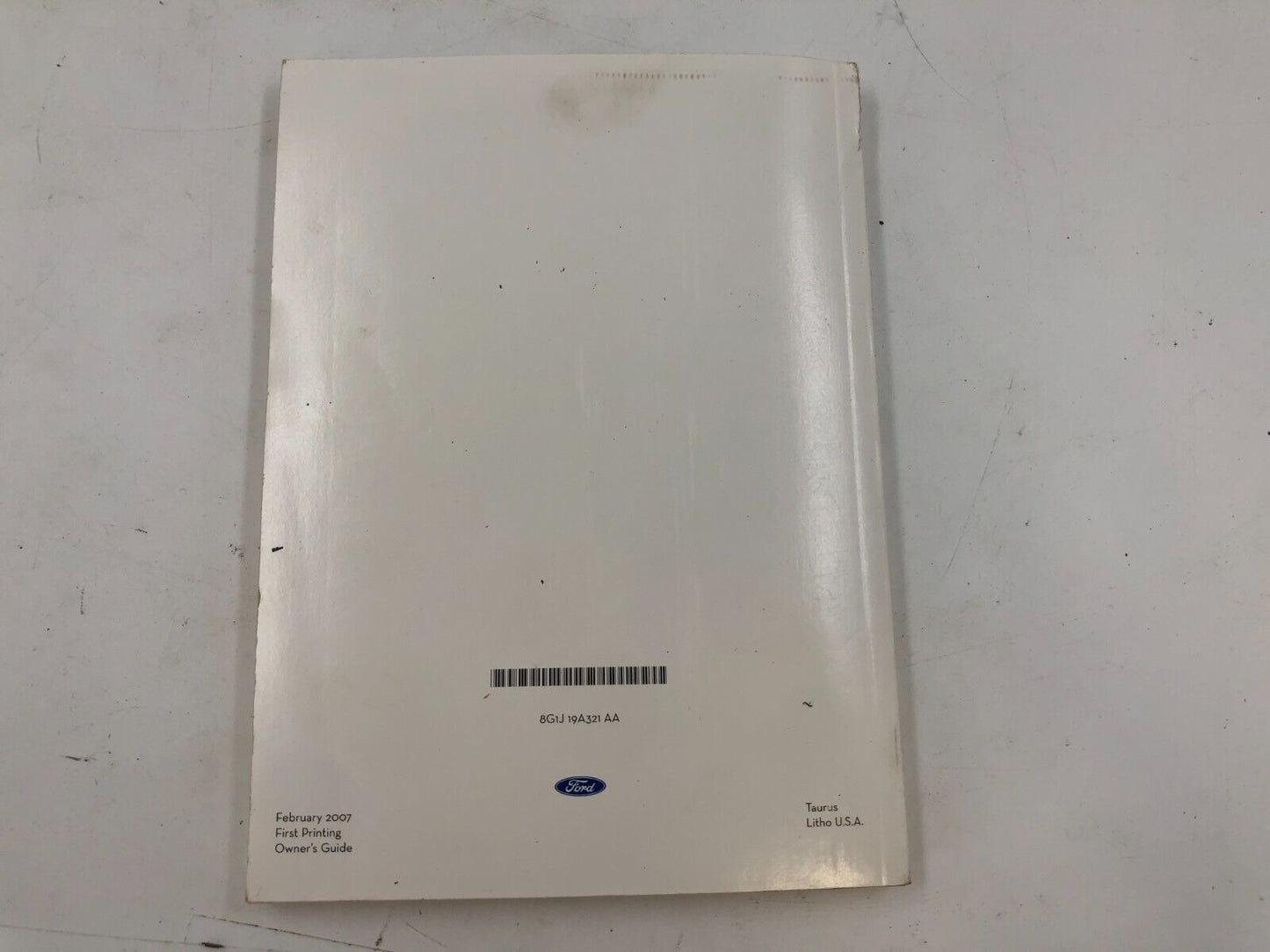 2008 Ford Taurus Owners Manual Set with Case OEM B02B35002