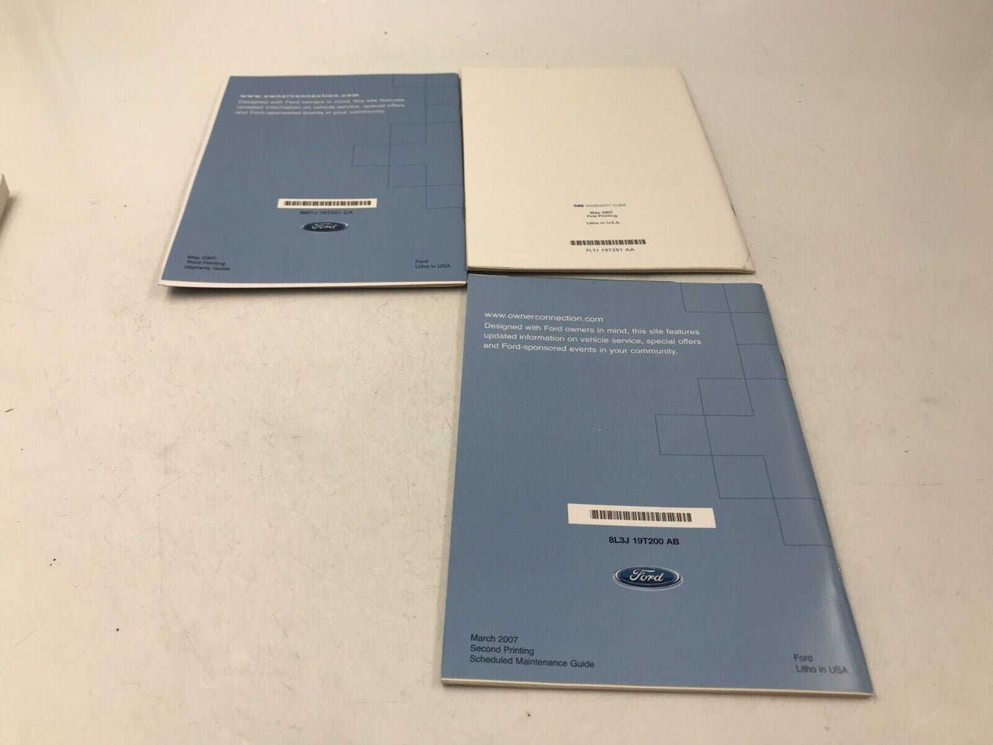 2008 Ford Taurus Owners Manual Set with Case OEM B02B35002