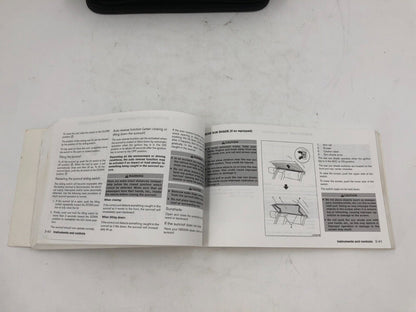 2006 Nissan Maxima Owners Manual Set with Case OEM B02B35005