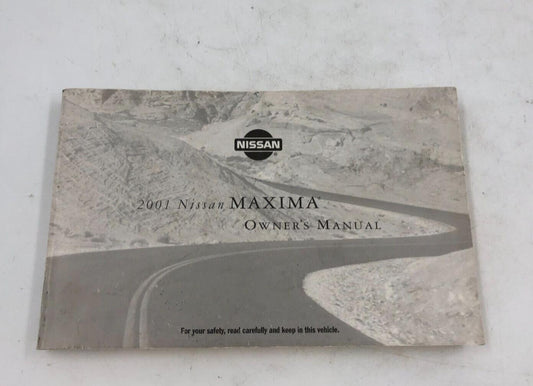 2001 Nissan Maxima Owners Manual OEM B02B34022