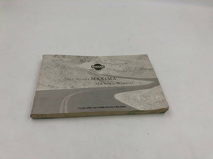 2001 Nissan Maxima Owners Manual OEM B02B34022