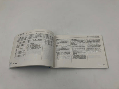 2004 Honda Accord Sedan Owners Manual OEM B02B28010