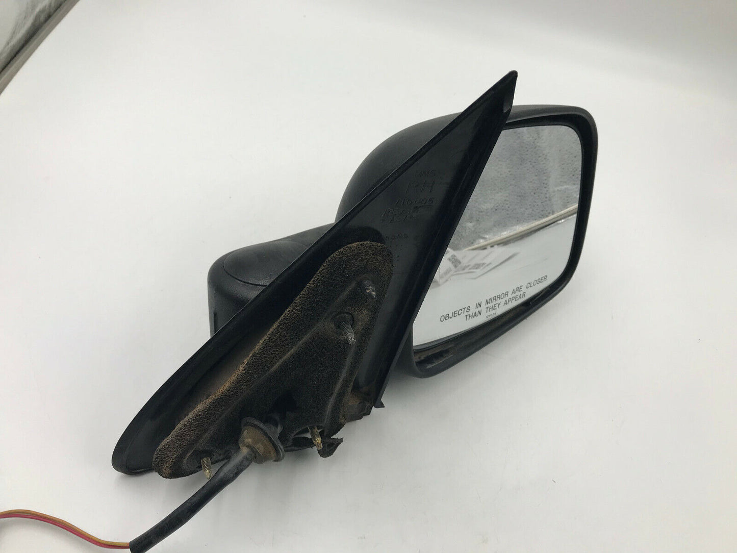 2002-2007 Jeep Liberty Passenger Side View Power Door Mirror Black OEM B02B25053