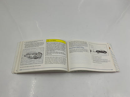 1999 Pontiac Grand Prix Owners Manual Handbook OEM B02B44057