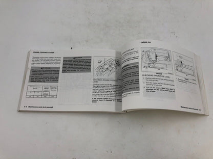 2005 Nissan Altima Owners Manual Handbook B02B44058