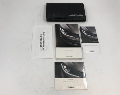 2015 Chrysler 200 Owners Manual with Case OEM E01B15053