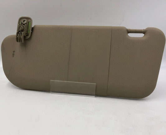 2004-2009 Mazda 3 Driver Sun Visor Sunvisor Beige OEM H01B31027