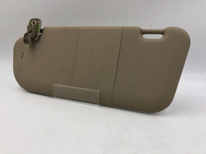 2004-2009 Mazda 3 Driver Sun Visor Sunvisor Beige OEM H01B31027