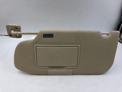 2013-2019 Ford Taurus Driver Sun Visor Sunvisor Beige Illuminated OEM A02B34038