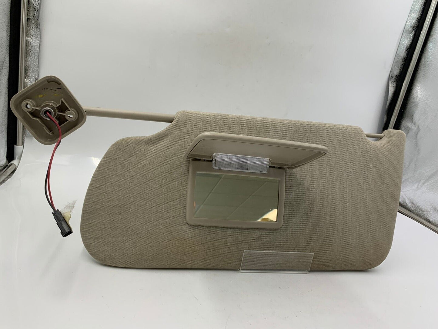 2013-2019 Ford Flex Driver Sunvisor Sun Visor Beige Illuminated OEM A02B01022