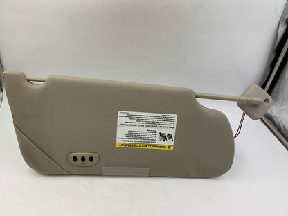 2013-2019 Ford Flex Driver Sunvisor Sun Visor Beige Illuminated OEM A02B01022