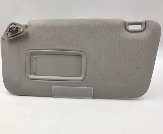 2009-2013 Subaru Forester Driver Sun Visor Sunvisor Gray OEM A03B37053