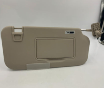 2020 Ford Escape Passenger Sun Visor Sunvisor Beige Illuminated OEM A04B25057