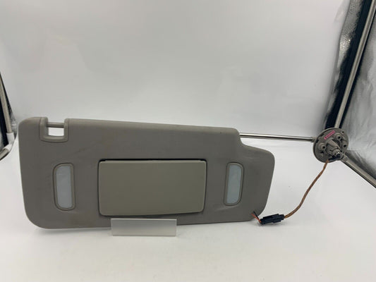 2010-2017 GMC Terrain Passenger Sun Visor Sunvisor Gray Illuminated A04B25055