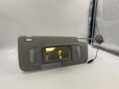 2010-2017 GMC Terrain Passenger Sun Visor Sunvisor Gray Illuminated A04B25055