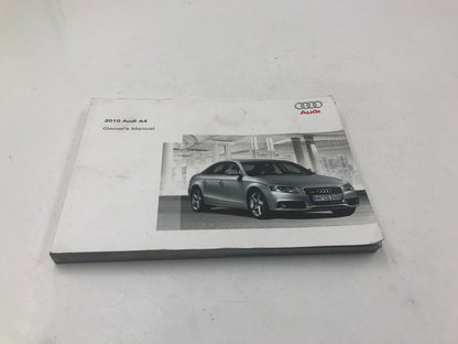 2010 Audi A4 Owners Manual Set OEM B02B18036