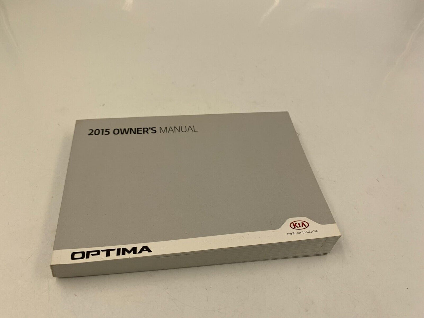 2015 Kia Optima Owners Manual Handbook Set with Case OEM C03B21041